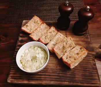 Update, Making Recipe Toasted onion poppy ciabatta bread with goat cheese and pesto Practical Delicious