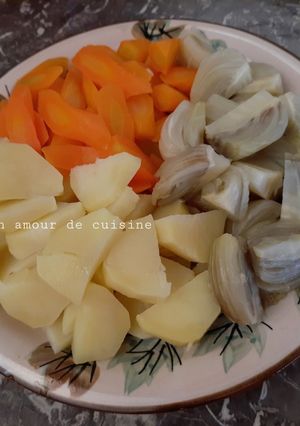 Une photo de Salade de légumes à la vapeur 🥗