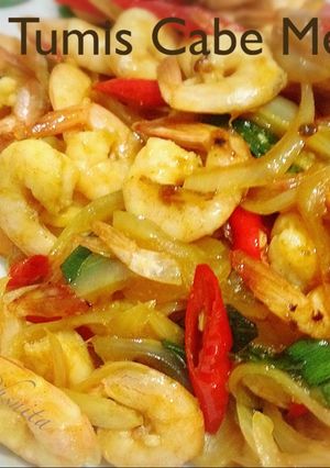 Foto resep Udang Tumis Cabe Mentega