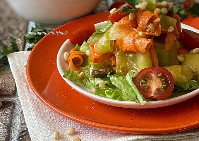 🥕Салат с морковью и кабачком