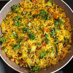 Sprouts pulao A picture of Sprouts pulao.