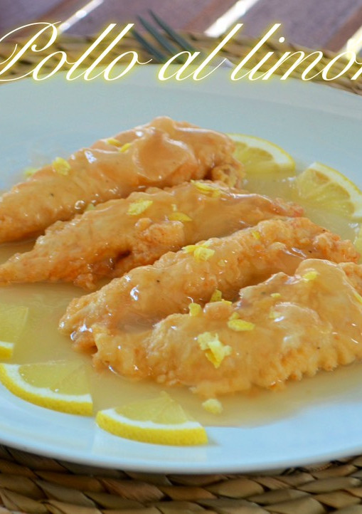 Una foto de Pollo al limón (Thermomix)