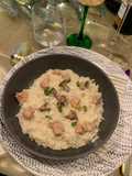 Risotto au foie gras aux girolles