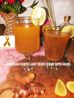 Foto resep Rebusan Kunyit Jahe Sereh Jeruk Nipis Madu