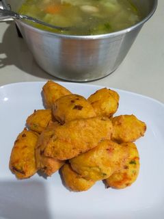 Foto resep Perkedel tahu dan telur
