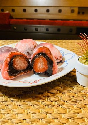 รูปของ ไดฟูกุโกโก้หนึบสตรอว์เบอร์รีนะ🍓