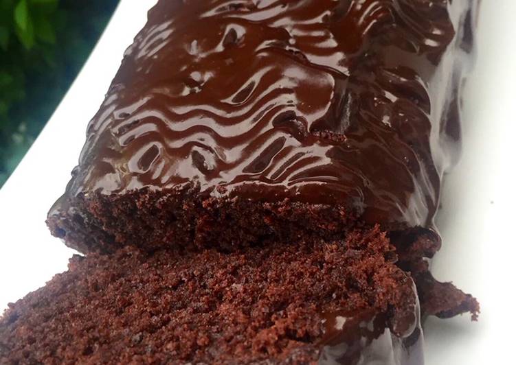 Bizcocho de zanahoria y cacao puro