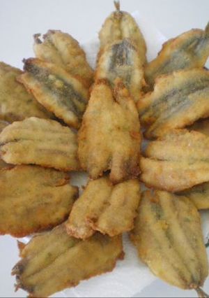Una foto de Boquerones fritos