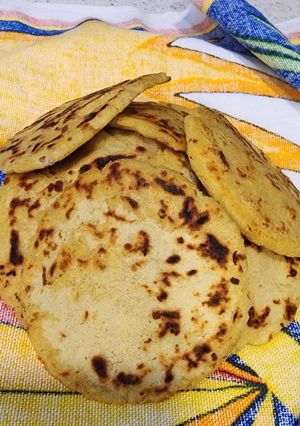 Una foto de Tortillas con queso caseras