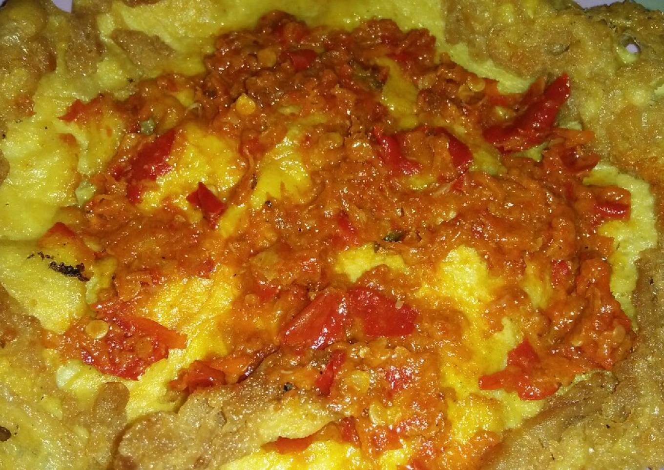 Telor Geprek