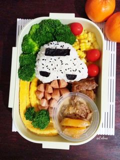 Foto resep Nasi Bento Simple