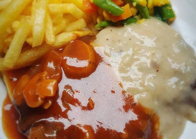 Standar Bagaimana cara memasak Sauce Steak Istimewa a la Resto, simpel lezat dan mudah dibuat yang sesuai selera