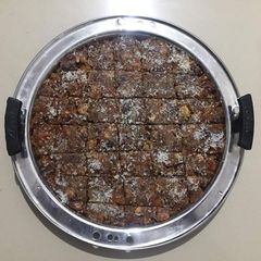 A picture of Khajur paak (Sweet made up of Dates).
