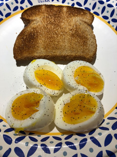 A picture of Soft Boiled Eggs 🥚.
