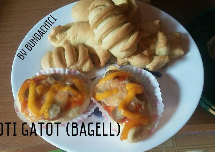 Roti Gatot (bagell) 😂