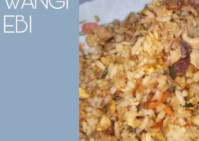 Nasi Goreng wangi ebi