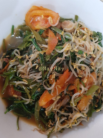 Resep Tumis Kangkung &amp; Kecambah, Menggugah Selera