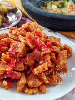 Foto resep Sambal goreng tempe kering