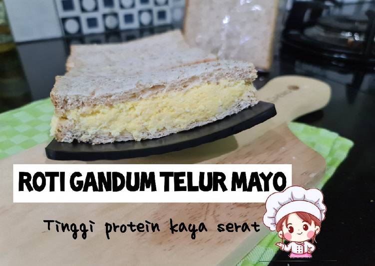 Roti gandum telurmayo