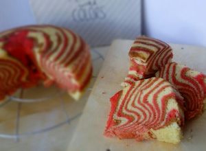 Foto resep Bolu macan tepung beras kukus (gluten free)