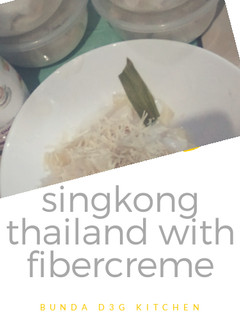Foto resep Singkong thai with fibercream