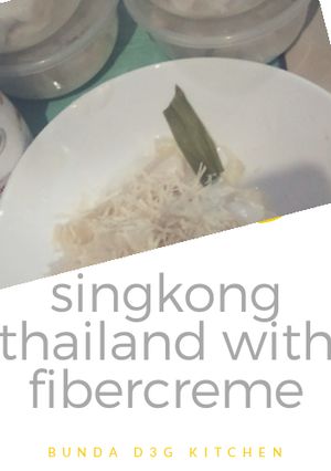 Foto resep Singkong thai with fibercream