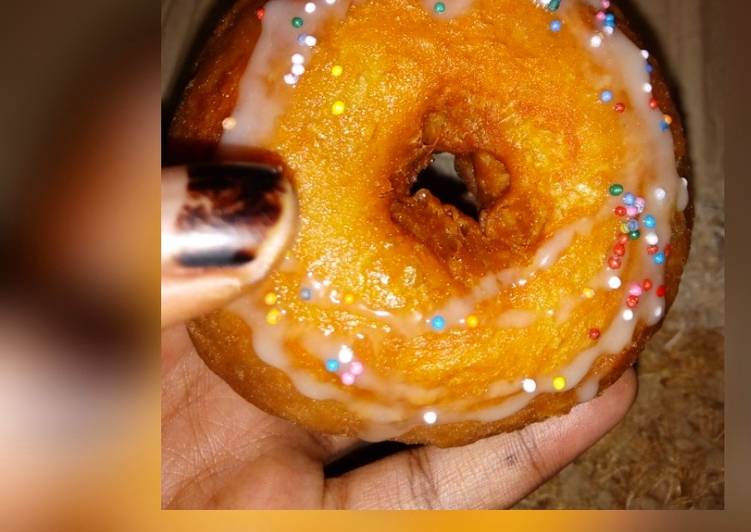 Simple Way to Make Appetizing Fluffy Doughnut Cooking Basics for Newbies