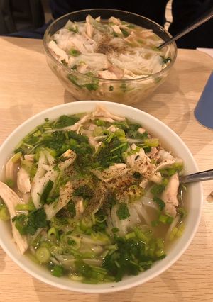 Hình của món Phở gà #TeamTrees.