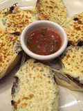 Molletes clásicos de frijol