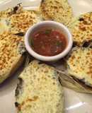 Molletes clásicos de frijol