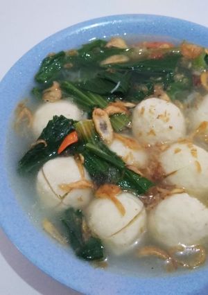 Foto resep Bakso ayam sederhana