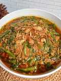 Oseng Kangkung Teri Tempe