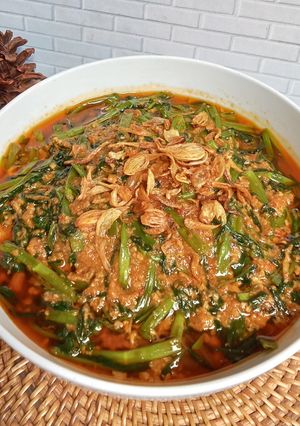 Foto resep Oseng Kangkung Teri Tempe