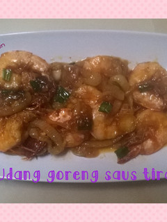 Foto resep Udang goreng saus tiram