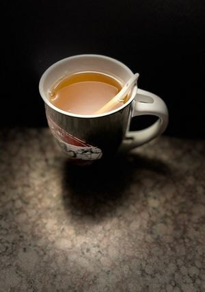 Φωτογραφία της συνταγής Green tea with forest fruits 💚♥️💚