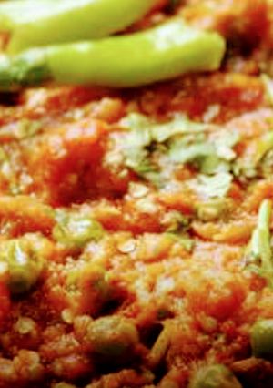 रोस्टेड बैंगन भरता (Roasted Baingan Bharta recipe in Hindi) रेसिपी मुख्य फोटो