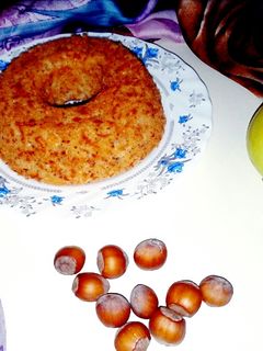 عکسی از دستور کیک سیب یک تخم مرغی