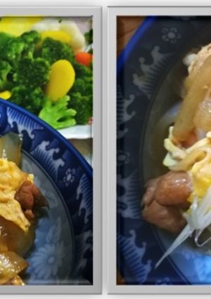 雞肉親子丼 的食譜成品照片