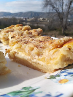 Una foto de Torta haragana de manzanas