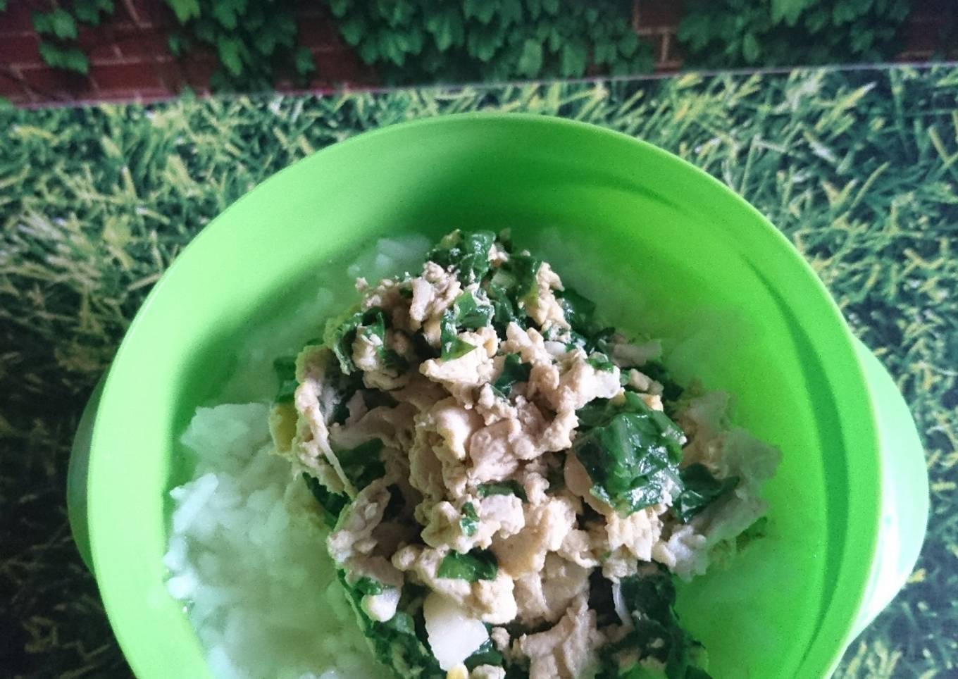MPASI 1y+, Nasi Pokcoy Telur Bebek