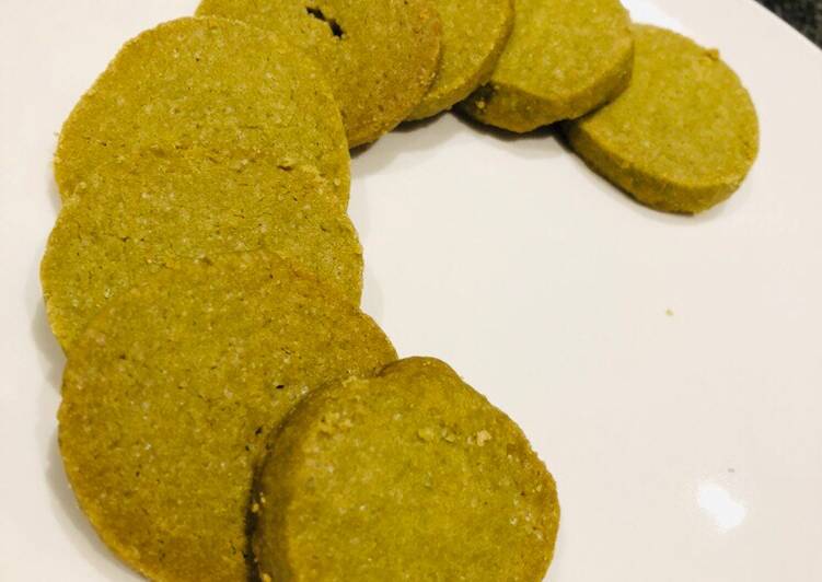 Green tea (matcha) cookies