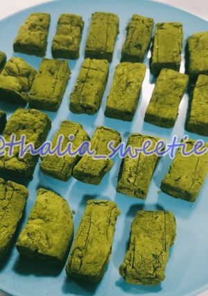 抹茶糯米麻糬 （減糖版） 的食譜成品照片