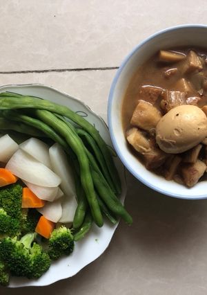 Hình của món Thịt kho nấm trứng 🥚.