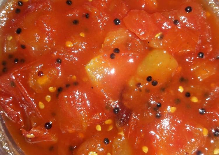 Step-by-Step Guide to Make Quick Tomato chutney