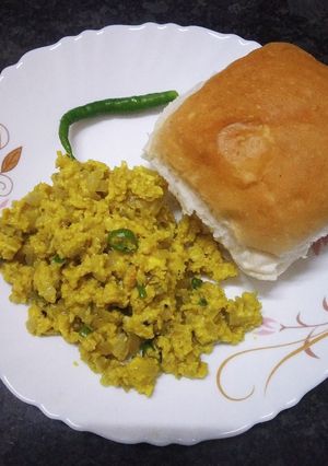 A picture of Egg Bhurji.