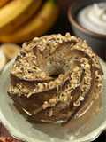 Ciambella alle Banane e Nocciole Senza Glutine