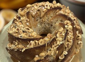 Foto di Ciambella alle Banane e Nocciole Senza Glutine