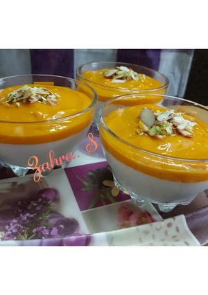 A picture of Mahalabia with mango.