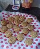 Galletitas con mantequilla de maní sin harina ni azúcar