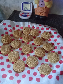 Una foto de Galletitas con mantequilla de maní sin harina ni azúcar